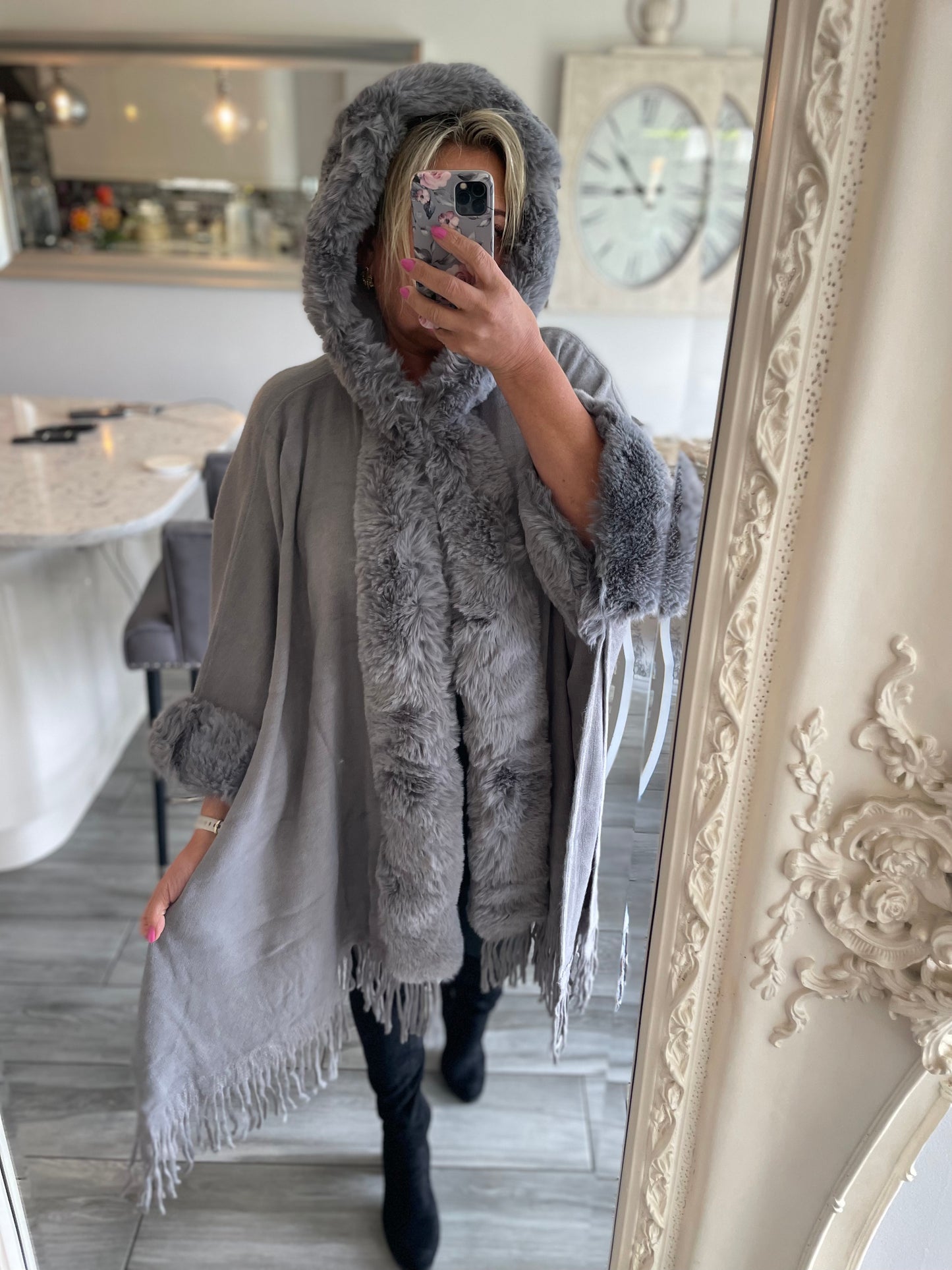 Hollie Hooded Cape