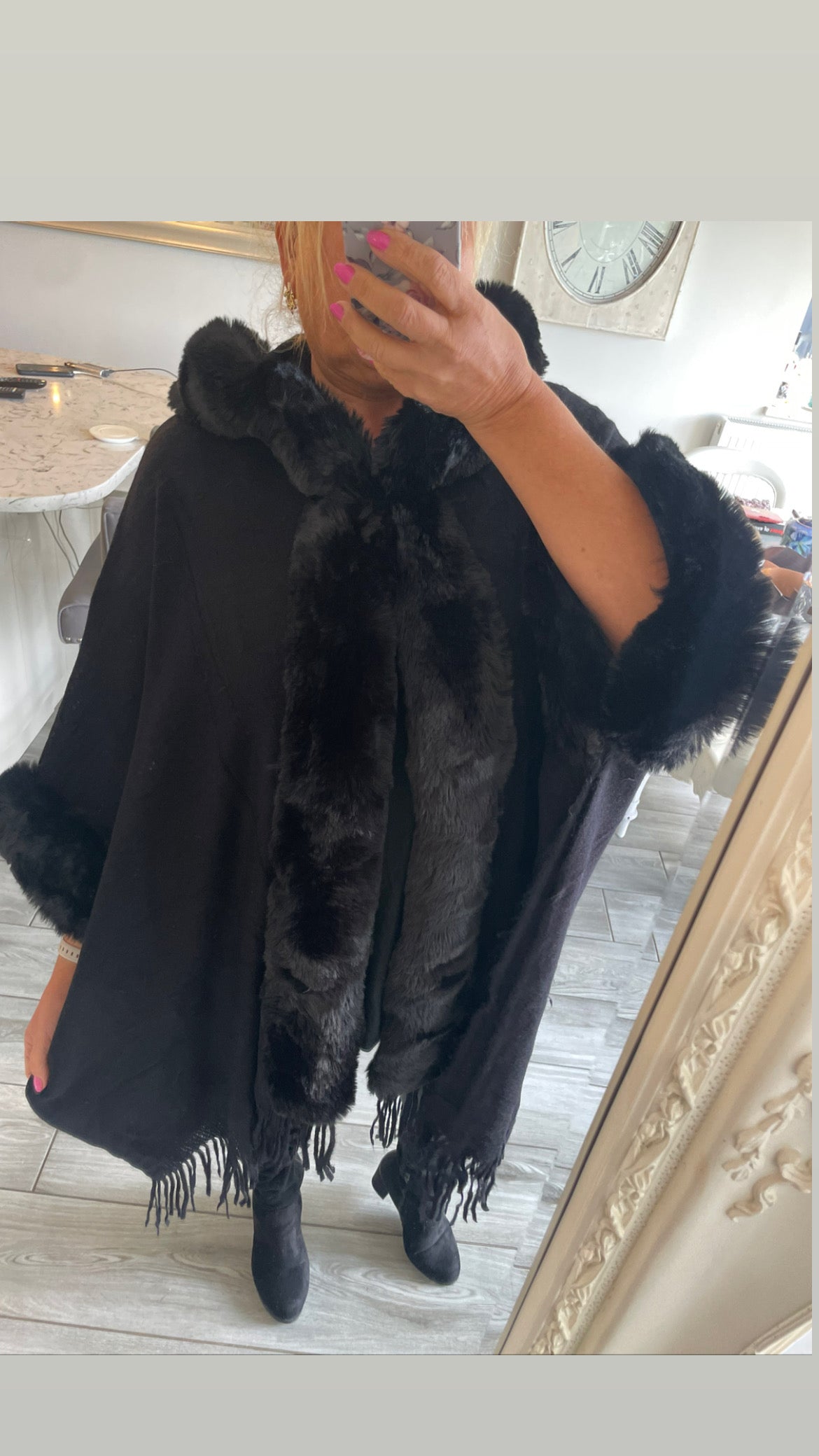 Hollie Hooded Cape