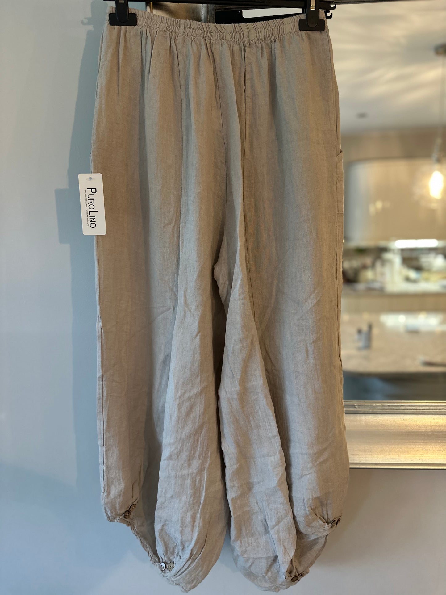 Margie linen 3/4 trousers