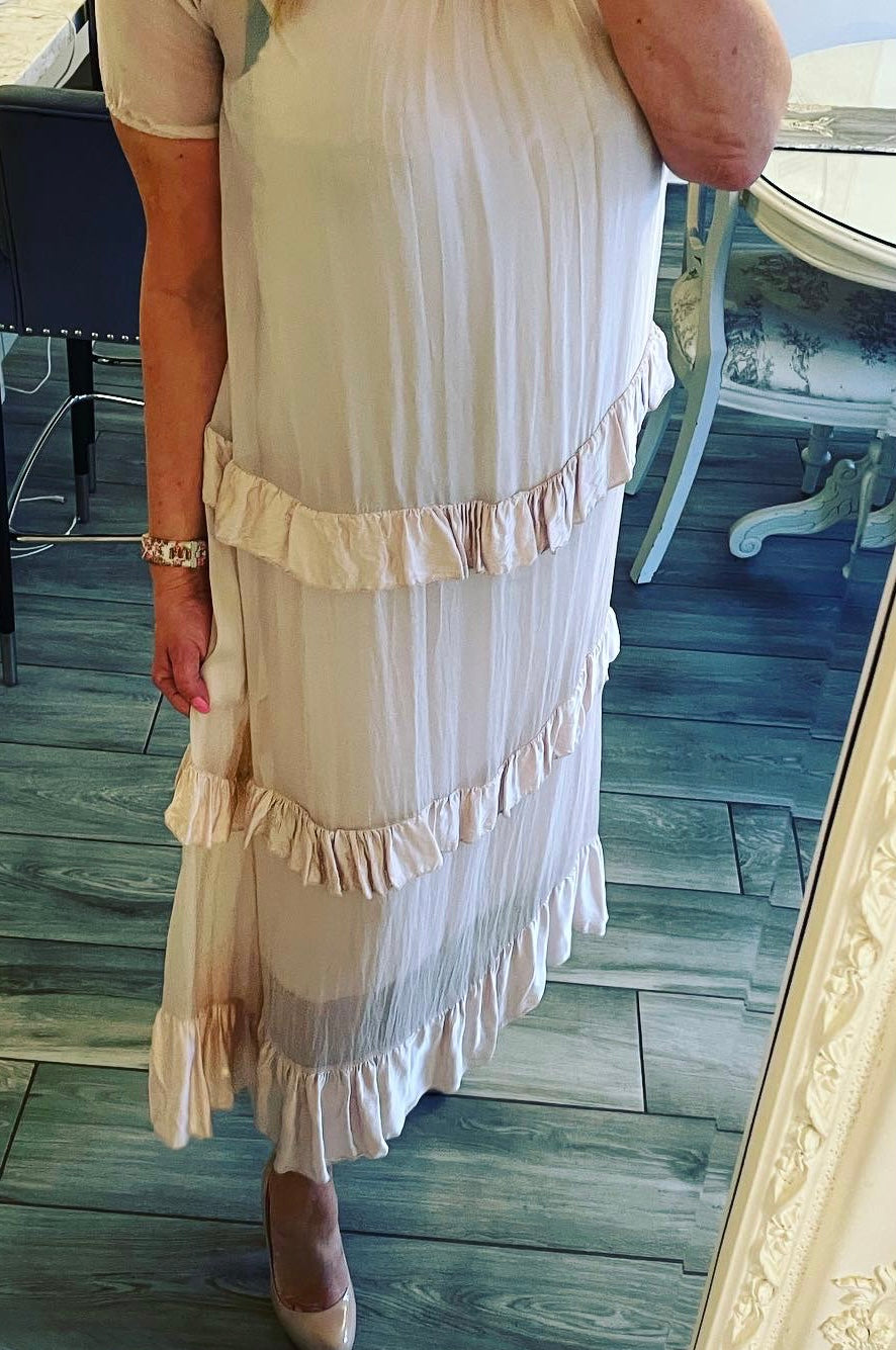 Jane Silk Maxi Dress