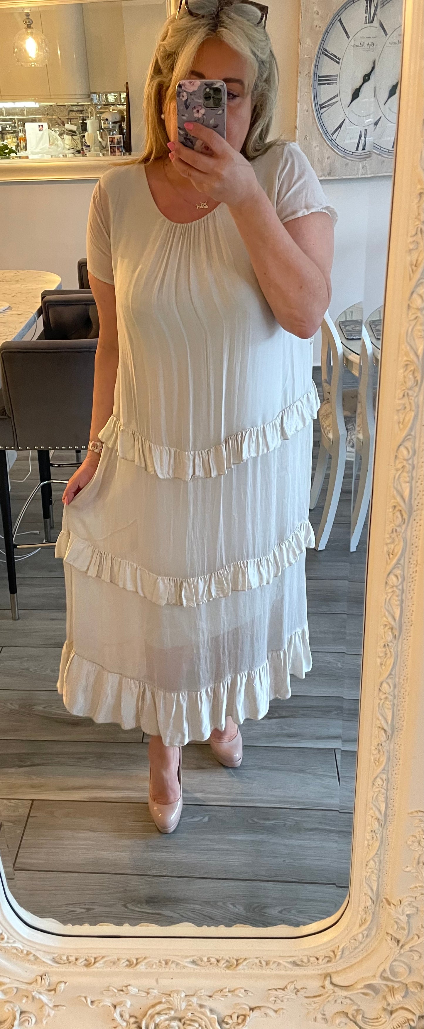 Jane Silk Maxi Dress