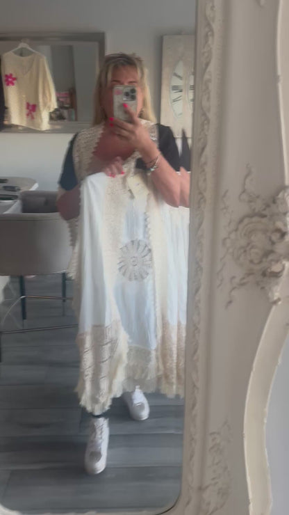 Darcy boho style kaftan cardigan