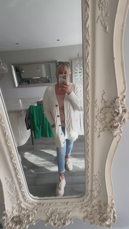 Shannon cable knit cardigan or dress