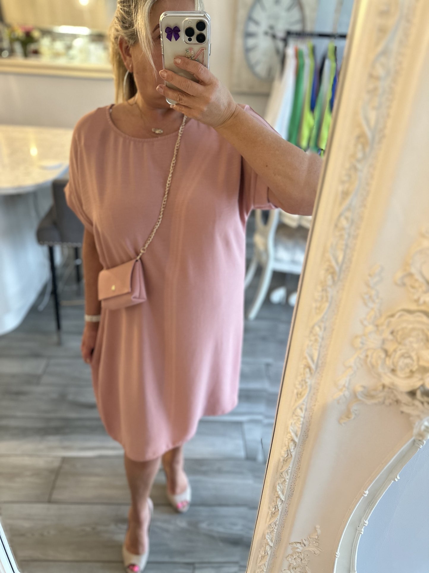 Zoe Dress with Bag